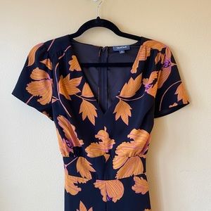 ModCloth Floral Jumpsuit